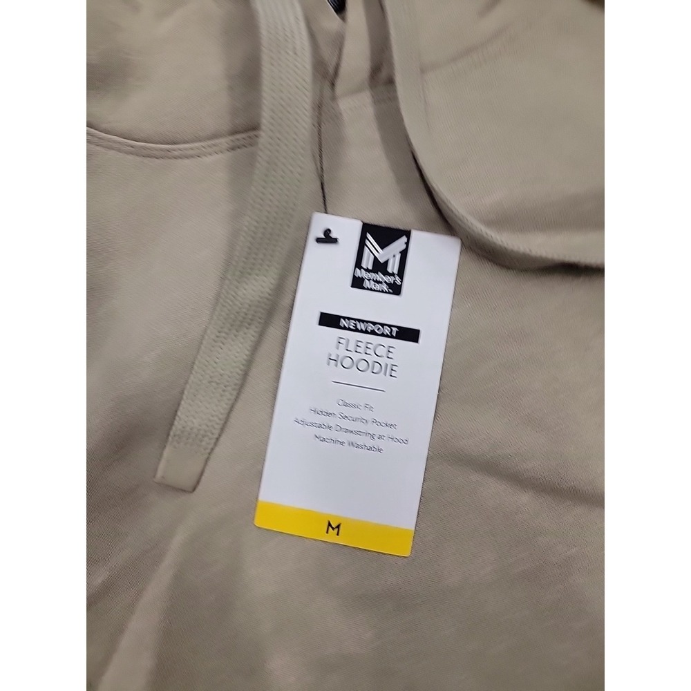 NEW‎ Member's Mark Men's Newport Fleece Hoodie XXL - Picture 2 of 2